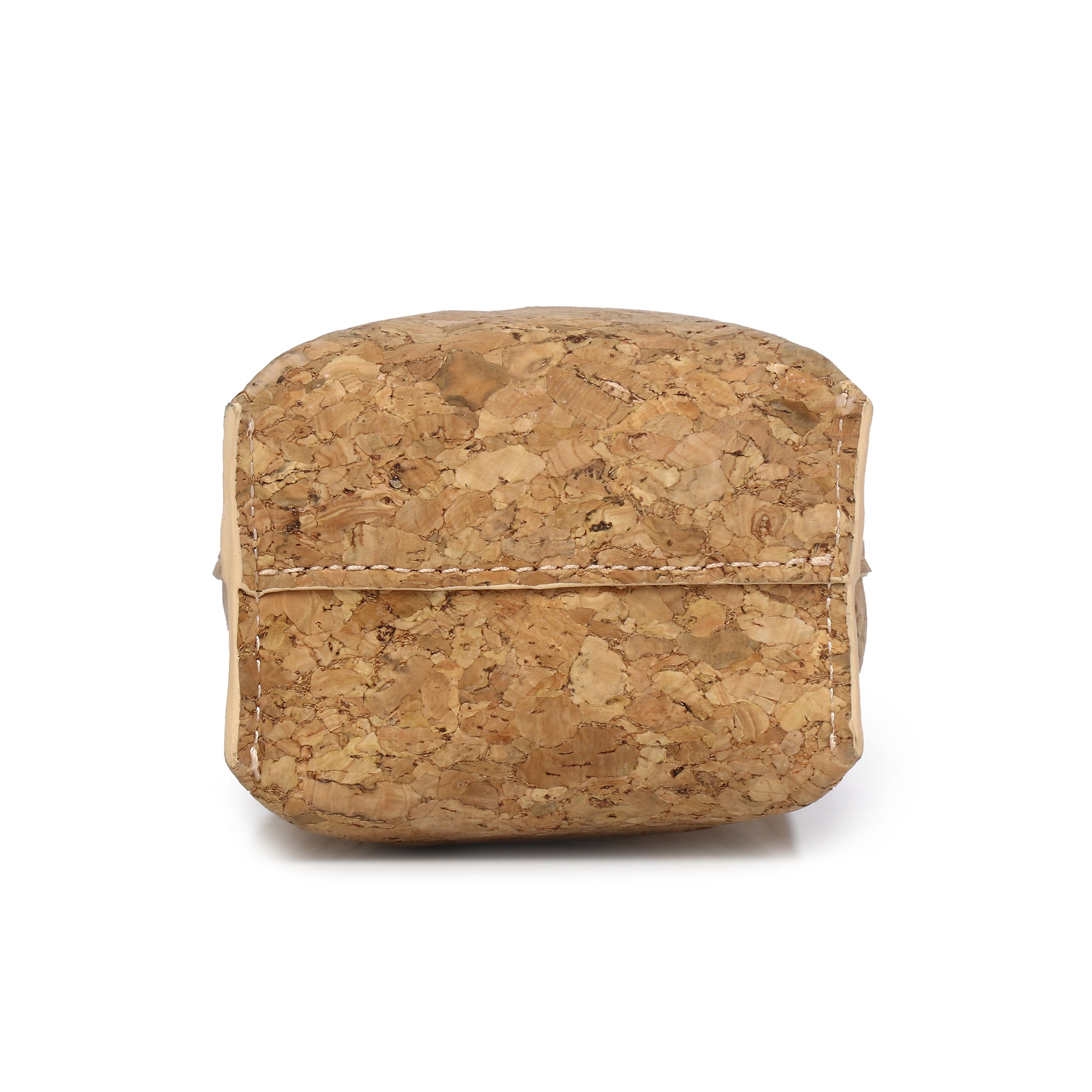 Lux & Nyx Wine Tote - Cork - Bottom View of The Wine Tote