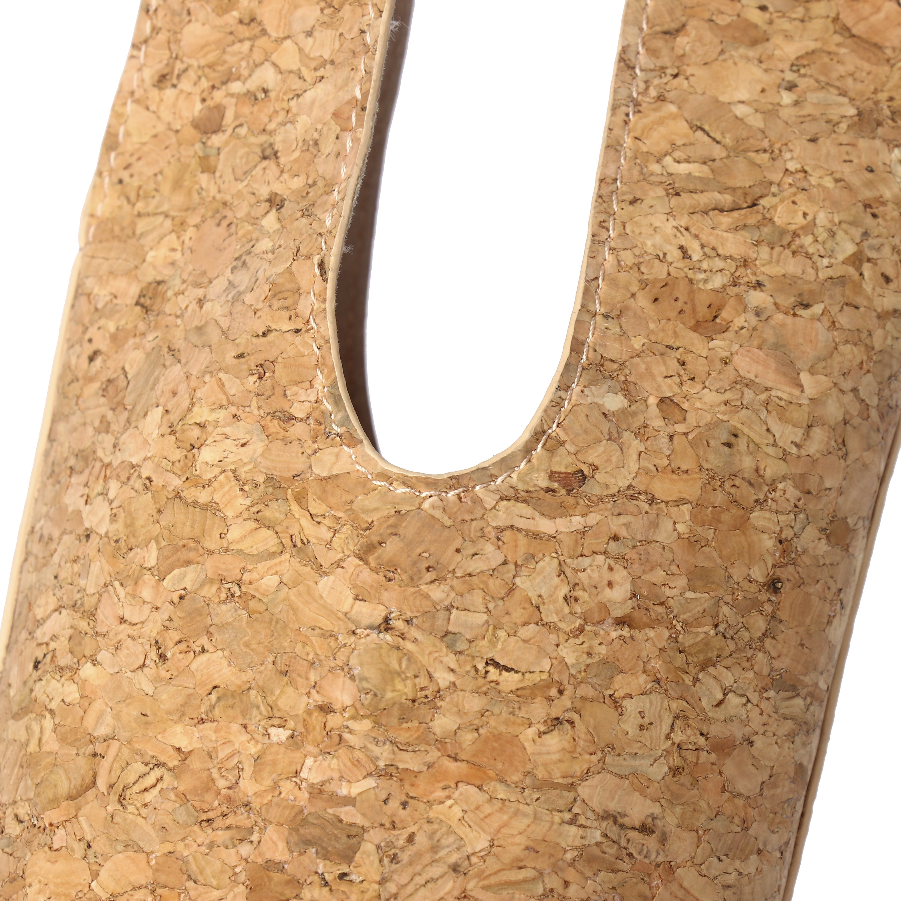 Lux & Nyx Wine Tote - Cork - Knot Handle Detail