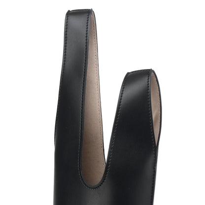 Lux & Nyx Wine Tote - Upcycled Leather - Knot Handle Detail