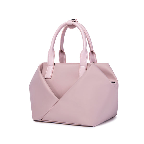 Pink MID ORIGAMI TOTE ULTRA MATTE bag - Corner View